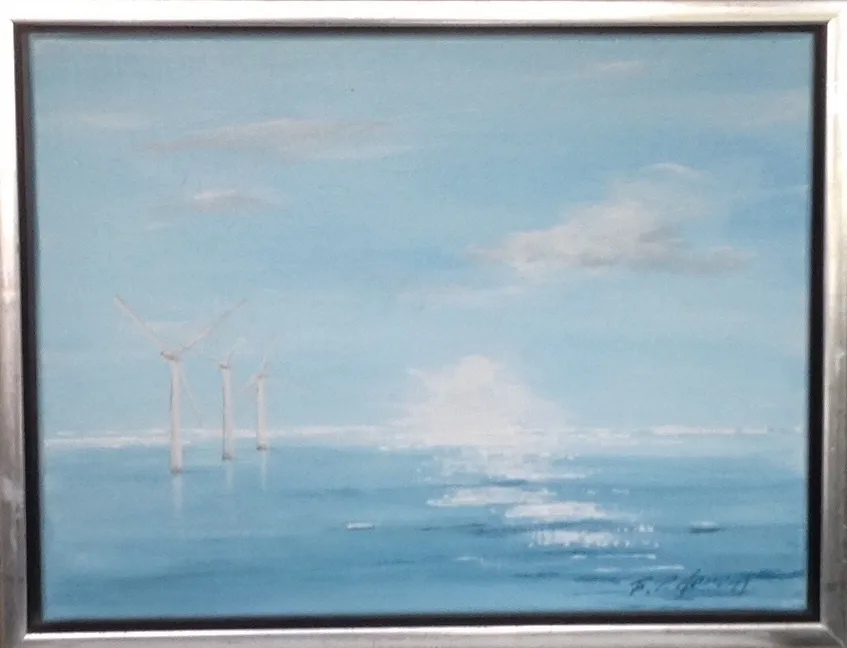 Maleri nr 97 30 cm X 40 cm